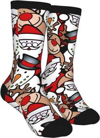 img 4 attached to Christmas Womens Snowman Reindeer Athletic