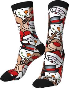 img 2 attached to Christmas Womens Snowman Reindeer Athletic