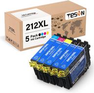 🖨️ tesen remanufactured 212xl ink cartridge: epson t212 t212xl replacement - 5 pack logo