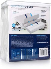 img 3 attached to RV 6 Sided Zippered Mattress Protector: Lock out Dust, Pet Dander, Pollen, Liquids & More! Oeko-Tex Certified (60x75 RV Short Queen)