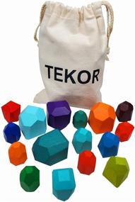 img 3 attached to Tekor Developmental Balancing Blocks for Enhanced Stacking Skills