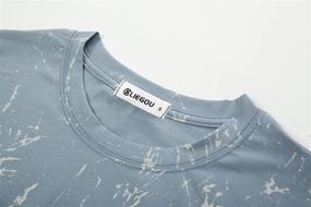 img 2 attached to 👕 KLIEGOU - Trendy Men's Clothing: Hipster Ripped Hemline Pattern T-Shirts & Tanks