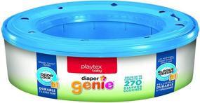 img 4 attached to 👶 270 штук Пакетов-запасных для мусорки для подгузников Playtex Diaper Genie - Идеально подходят для мусорки для подгузников Diaper Genie.