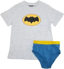 img 3 attached to Underoos Batman Superhero Underwear Shirt Boys' Clothing