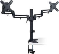 📺 enhance your viewing experience with tripp lite dual lcd display desk mount swivel tilt for 13 to 27-inches flat screen tv (ddr1327sdfc) logo