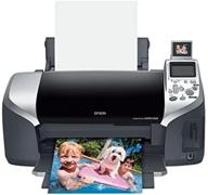 🖨️ epson r320 photo inkjet printer for stylus printing logo