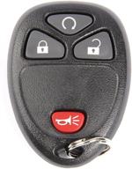 🔑 high-quality gm genuine parts keyless entry remote key fob - 4 buttons (part no. 15114374) logo