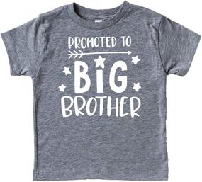 img 1 attached to Promoted Brother Announcement Sibling Vintage Boys' Clothing for Tops, Tees & Shirts