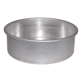 img 1 attached to 🎂 High-Quality American Metalcraft 3809 Silver Cake Pans - 9.65" Length x 9.55" Width