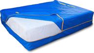 🛏️ levarark heavy duty king size mattress bag for moving and storage – double cover with strong zipper closure, sturdy reusable material, 8 handles and 4 mil thick plastic protector (1 pack) logo