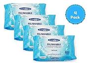 flushable wipes adults freshies total logo