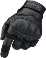 🧤 viperade men's tactical gloves - rubber hard knuckle military outdoor glove, heavy duty, airsoft gloves ideal for cycling, hiking, camping, and powersports logo