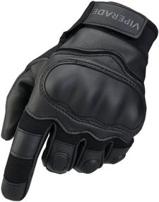 img 4 attached to 🧤 Viperade Men's Tactical Gloves - Rubber Hard Knuckle Military Outdoor Glove, Heavy Duty, Airsoft Gloves Ideal for Cycling, Hiking, Camping, and Powersports