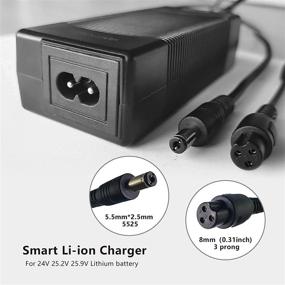 img 2 attached to 🔌 AMPOWSURE 1 Prong Lithium Battery Charger: Efficient Power for Your Devices