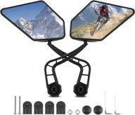 🚲 sanctus bike mirror: 2pcs adjustable rotatable rearview mirrors for safe mountain and road cycling logo