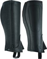 luxhide unisex adult leather chaps sports & fitness logo