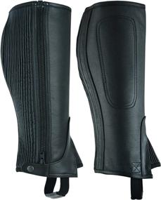 img 2 attached to LuxHide Unisex Adult Leather Chaps Sports & Fitness
