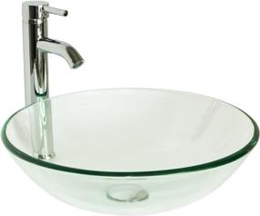 img 2 attached to 💎 Dazzling QIERAO Glass Vessel Bathroom Vanity Sink: Ultimate Elegance for Your Vaniy!