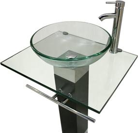 img 3 attached to 💎 Dazzling QIERAO Glass Vessel Bathroom Vanity Sink: Ultimate Elegance for Your Vaniy!