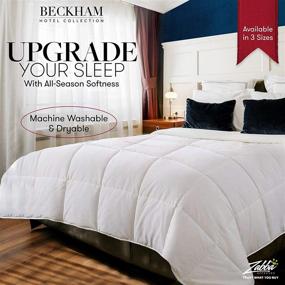 img 3 attached to Коллекция постельного белья Beckham Hotel Collection 1600 гипоаллергенное