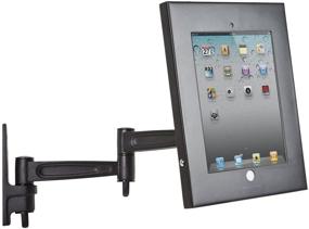 img 2 attached to Черный настенный держатель для дисплея 9,7-дюймового iPad - Monoprice Safe and Secure (110307)