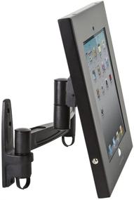 img 3 attached to Черный настенный держатель для дисплея 9,7-дюймового iPad - Monoprice Safe and Secure (110307)