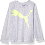 puma little graphic longsleeve heather logo