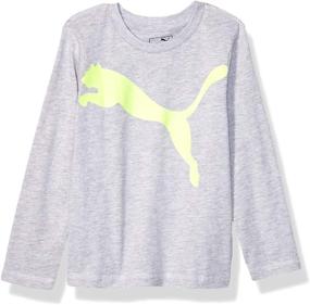 img 2 attached to PUMA Little Graphic Longsleeve Heather