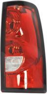 dependable direct passenger side tail light lamp | 2004-2006 chevy silverado & 2007 silverado 1500 classic gm2801174 logo