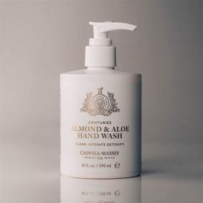 img 2 attached to Caswell-Massey Centuries Hand Soap: Cleansing and Hydrating - 10 Fluid Ounces | Almond and Aloe | An American Original (10 Oz)