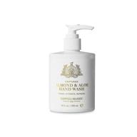 caswell-massey centuries hand soap: cleansing and hydrating - 10 fluid ounces | almond and aloe | an american original (10 oz) logo