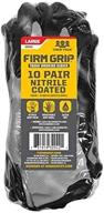 firm grip nitrile coated working logo