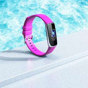 img 2 attached to Сменный силиконовый браслет Fitbit Bands