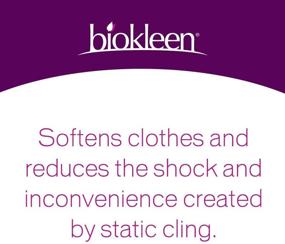 img 1 attached to Biokleen Laundry Dryer Sheets - 160 Sheets - Eco-Friendly & Fragrance-Free Fabric Softener