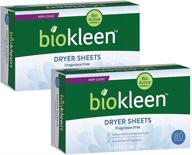 biokleen laundry dryer sheets - 160 sheets - eco-friendly & fragrance-free fabric softener logo