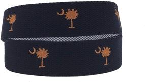 img 3 attached to 🏻 Belts for Boys with Award-Winning Embroidered Accessories from Charleston Belt Carolina