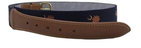 img 1 attached to 🏻 Belts for Boys with Award-Winning Embroidered Accessories from Charleston Belt Carolina