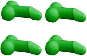 img 2 attached to Green Prank Shaped Tire Caps - 4PCS Universal Car Wheel Valve Stem Caps for Cars, SUVs, Bikes, Motorcycles. Great for Funny Pranks & Bachelorette Parties!