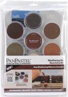 colorfin panpastel ultra soft artist pastel set, 9ml, 🎨 weathering, rust/earth, 7-pack: vibrant pigments for rustic and earthy artworks logo