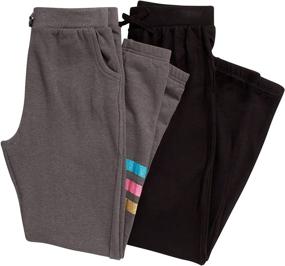 img 3 attached to Freestyle Revolution Girls Joggers Sweatpants Girls' Clothing for Active