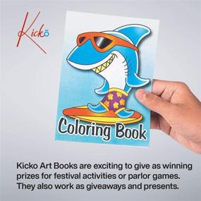 img 2 attached to 📚 Kicko Mini Coloring Book - 12 Assorted Activity Sheets - 6 Pages - Fun & Educational Supplies for Kids