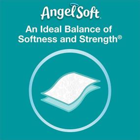 img 3 attached to Angel Soft Toilet Paper, 36 Mega Roll - Equivalent to 144 Regular Rolls, 425+ 2-Ply Sheets Per Roll