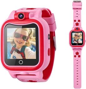 img 4 attached to 📸 Rindol Girls Camera Watches: Perfect Birthday Gift for Young Photographers!