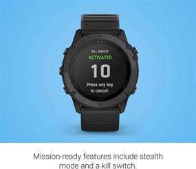 img 1 attached to ⌚ Enhanced Garmin tactix Delta: Premium GPS Smartwatch with Specialized Tactical Features, Complying with Military Standards