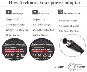 img 3 attached to 💻 Dell Latitude Laptop Charger: 19.5V 4.62A 90W AC Adapter Power Supply Cord - Compatible with Multiple Models