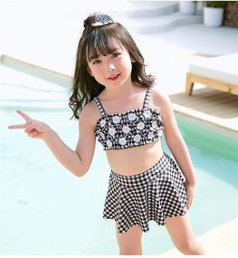 img 1 attached to Swimsuit 18 24M Tankini Swimwear Bathing Apparel & Accessories Baby Girls in Clothing