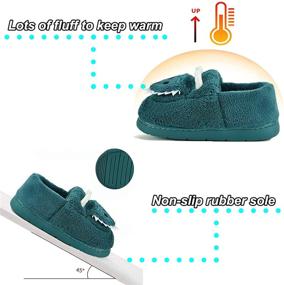 img 2 attached to 🦖 Durable and Comfortable MARITONY Toddler Dinosaur Slippers: Ideal Boys' Shoes and Slippers for Long-lasting Wear