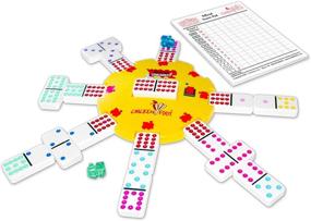 img 1 attached to 🎲 Puremco Mexican Train and Chickenfoot Combo Set - 4101177