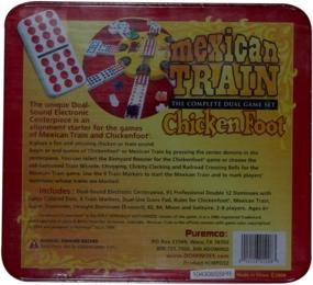 img 2 attached to 🎲 Puremco Mexican Train and Chickenfoot Combo Set - 4101177