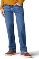 👖 lee boy proof regular fit straight leg denim jeans logo